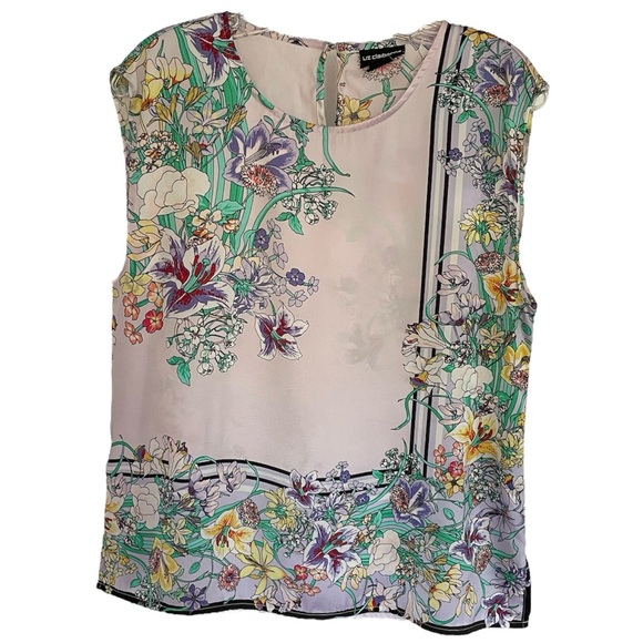 Scarf-like Sleeveless Shell - Picture 1 of 3